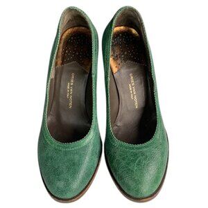 Dries Van Noten Green Heels